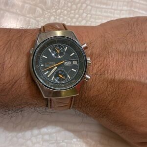 Citizen vintage Watch with Brown Leather Strap